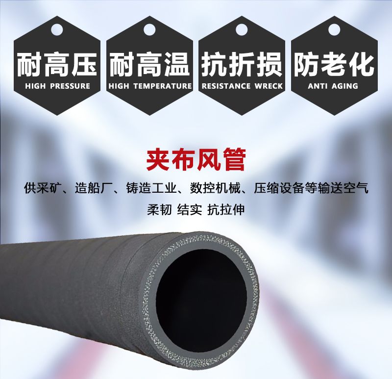 夾布風管